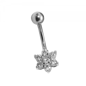 Piercing Bananabell Umbigo Modelo 48 Aço 316L